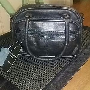 Black Wilson's Leather Purse